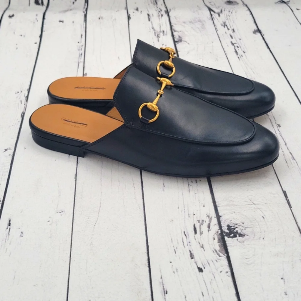 Gucci Princetown Leather Slipper - Picture 7 of 14